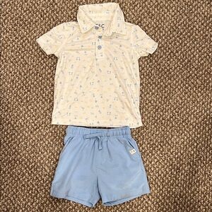Baby Boy Shirt & Short Set